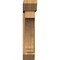 Ekena Millwork Imperial Slat Rough Sawn Bracket w/ Offset Brace, Western Red Cedar, 8"W x 32"D x 38"H BKT0806X32X38IMP06RWR - alternate 2